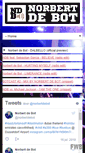 Mobile Screenshot of norbertdebot.com